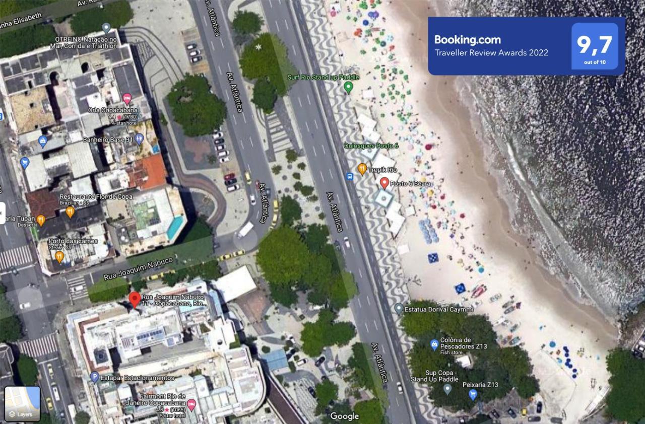 Apartmán Praia De Copacabana Fantastica! Rio de Janeiro Exteriér fotografie
